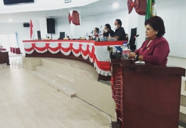 Bupati Karo Sampaikan Nota Pengantar LKPJ Tahun 2020