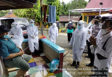 Polsek Kerkap Tegaskan Siap Menyukseskan Upaya Tracking Covid-19