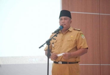 Kadis Kominfotik Buka Pelatihan Kode Etik Jurnalistik