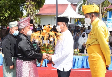 Bupati Deliserdang Resmikan Masjid Agung Sultan Thaf Sinar Basarsyah