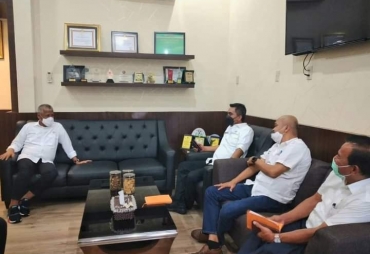 Kadisnaker UMKM Sumut Sambut Kunjungan Wabup Karo Dan Rombongan