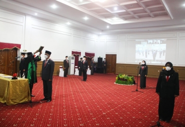Gubernur Rohidin Lantik Ratusan Pejabat Administrasi