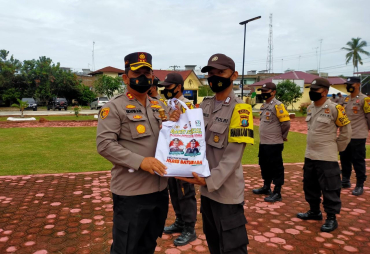 Kapolres Batu Bara Baksos Kepada Personil Bhabinkamtibmas