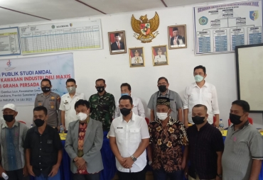 Menuju Kawasan Industri PT DGP Konsultasi Publik Studi Amdal Bersama Masyarakat