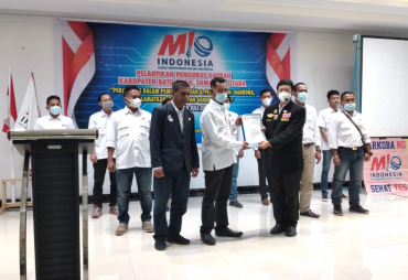 Indra Syah Effendi Resmi Jabat Ketua DPD MIO Batu Bara 2021-2025