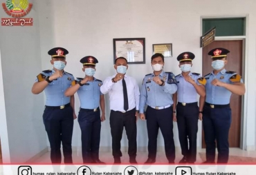 Rutan Kelas IIB Kabanjahe Sambut Kedatangan Mahasiswa Taruna Muda Poltekip