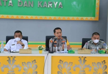 Gugus Tugas Labuhanbatu Rapat Koordinasi Pencegahan Penyebaran Covid-19 