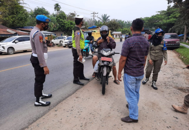 Antisipasi Covid-19 Polres Batu Bara Giatkan Operasi Pos Penyekatan