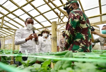 Bupati dan Wabup Sambut Kunker Gubernur Di Tanah Karo