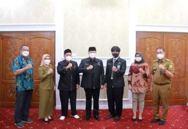 Gubernur Rohidin Terima Audiensi Ketua IAI Bengkulu