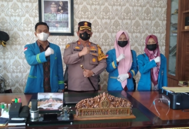BEM STIT Batu Bara Apresiasi Kapolres Libatkan Mahasiswa Sukseskan Vaksin
