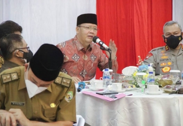 Poin Gubernur Rohidin dan Forkopimda : Pembatasan Mobilitas, Isoter Hingga Kesiapan Lab PCR dan Oksigen