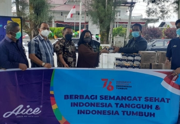 PT Juma Tiga Seantero Serahkan Bantuan Ke Dinkes Dan RSUD Kabanjahe