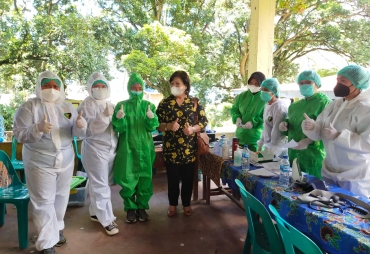 Tinjau Tiga Desa Bupati Karo Pantau Kegiatan Vaksinasi Massal