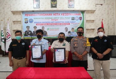 KSJ Bersama GIAN Tandatangani Nota Kesepahaman