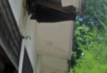 Baru Setahun Direnovasi Rumdin Bupati Labuhanbatu Diwarnai Pemandangan Plafon Jebol