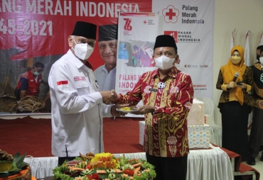 Sekdaprov Sampaikan Apresiasi dan Terima Kasih Atas Dedikasi PMI