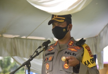 Kapolres Muba Pimpin Apel Gelar Pasukan Operasi Patuh Musi 2021