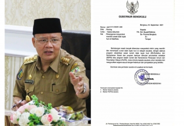 Temuan Rumah Tidak Layak Huni Gubernur Rohidin Keluarkan Intruksi Untuk Bupati/Walikota