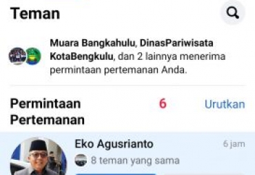 Waspada Akun FB Palsu Mengatasnamakan Kadis Kominfo Beredar