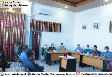 Rapat Koordinasi Dan Serah Terima Jabatan TJSLP Kabupaten Seluma Periode 2021-2024