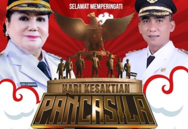 Bupati Karo Ucapkan Selamat Hari Kesaktian Pancasila