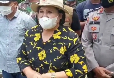 Tinjau Tanah Longsor Desa Sugihen Ini Penjelasan Bupati Karo
