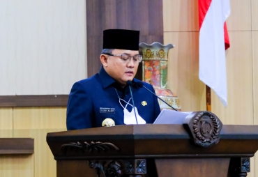 Bupati Dodi Sampaikan Raperda APBD Muba Tahun 2022