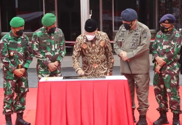 Gubernur Rohidin Resmikan Gedung Baru Korem 041/Gamas Bengkulu