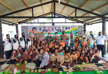 Kak Seto Kunjungi Kampung Sedekah KSJ Desa Petatal