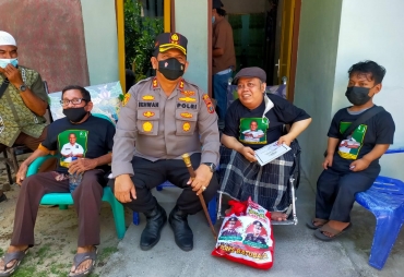 Kapolres Batubara Beri Support Ke Penyandang Dwarfisme