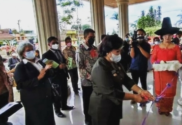 Forkopimda Karo Hadiri Peresmian Menara Jubelium 125 Tahun GBKP