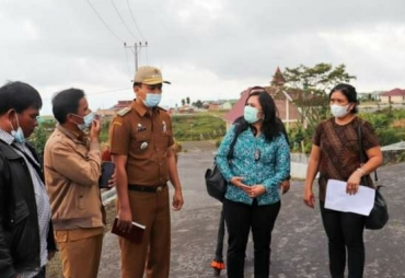 Penilaian Desa Lomba Bersih Ketua TP PKK Kunjungi Desa Suka Meriah
