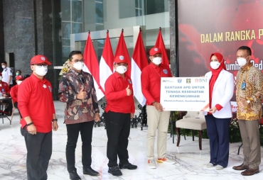 Peringati HDKD 2021 Kemenkumham RI Gelar Baksos