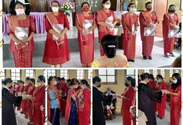 Pengurus Moria GBKP Runggun Pancur 9 Batukarang Kuta Dilantik