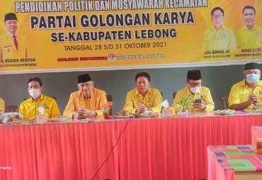 Muscam Golkar Lebong Asnawi A Lamat : Airlangga Hartarto Presiden 2024