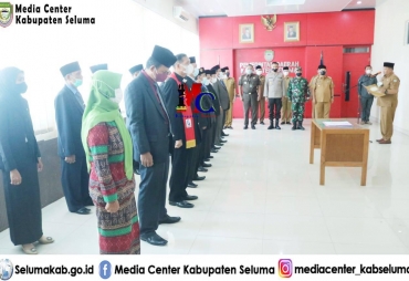 Pengukuhan Pengurus Harian FKUB Kabupaten Seluma Masa Bakti 2021-2026
