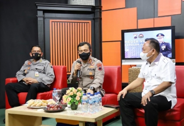 Pererat Kolaborasi Dengan Pers Kapolda Jateng Kunjungi Delapan Kantor Media Massa