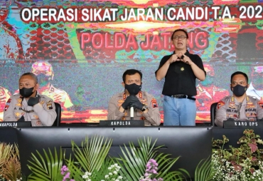 Kapolda Gelar Hasil Operasi Sikat Jaran Candi 325 Pelaku Ditangkap