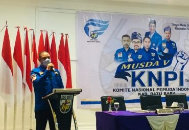 Safrizal Harapkan Ketua KNPI Terpilih Dapat Satukan Elemen Pemuda