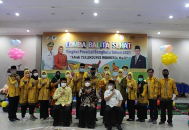 Gubernur Rohidin Buka Lomba Balita Sehat Tingkat Provinsi