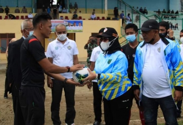 Wabup Labuhanbatu Resmi Buka Kompetisi PSSI Nasional Liga 3 Zona Sumut