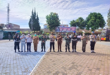 Polres Tanah Karo Gelar Apel Pasukan Operasi Zebra Toba 2021