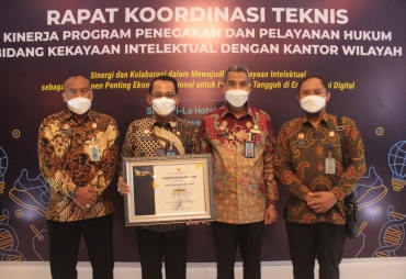 Kemenkumham Jateng Raih Penghargaan Terbaik