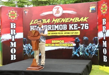 Kapolda Jateng Buka Lomba Menembak Dansat Brimob Polda Jateng Cup