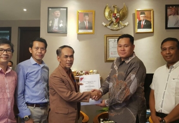 Pemerintah Kabupaten Bengkulu Tengah Mendapatkan Bantuan Hibah Lampu PJU-TS Dari LPP-BIFBWD