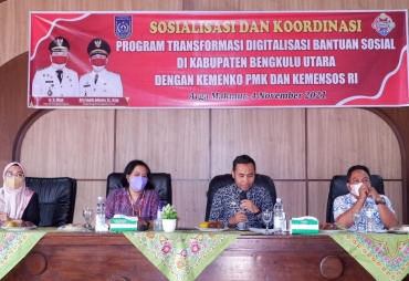 Dua Kecamatan Bengkulu Utara Jadi Pilot Project Digitalisasi Bansos