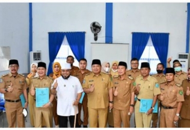 344 PNS Naik Pangkat Harapan Walikota Diiringi dengan Peningkatan Komitmen