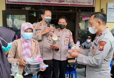 Percepat Vaksinasi, Polres Rejang Lebong Buka Gerai Dipolsek Jajaran