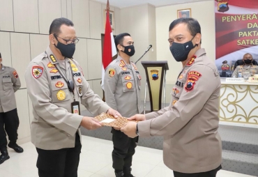 Serahkan DIPA Kapolda Jateng Minta Jajaran Gunakan Anggaran Tepat Sasaran